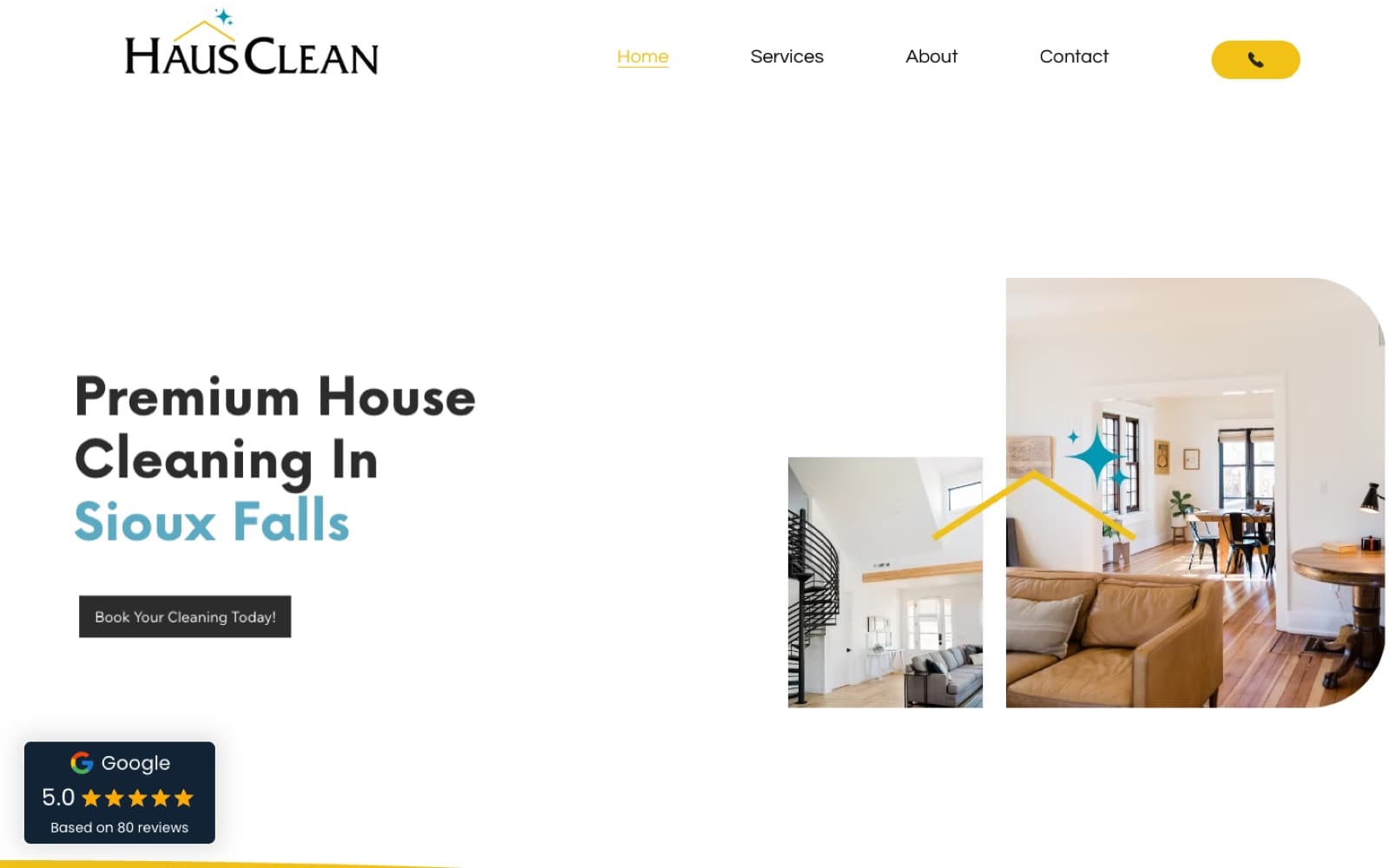 HausClean — before